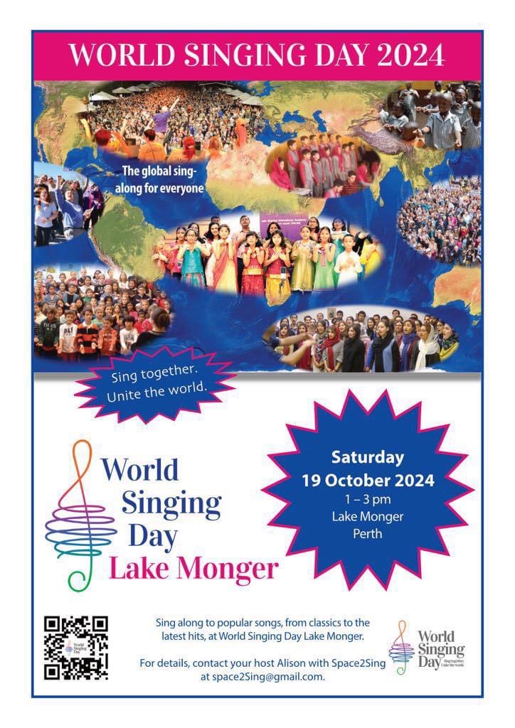 World Singing Day - Lake Monger Recreation Club